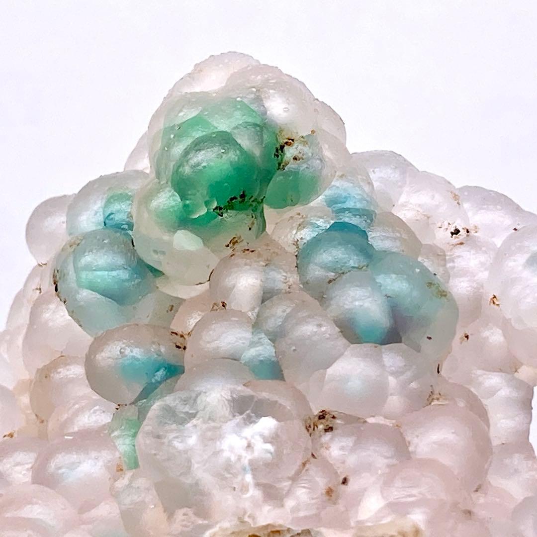 2*:様 『2022年発見』クリソコラインカルセドニー　原石　鉱物標本　天然石