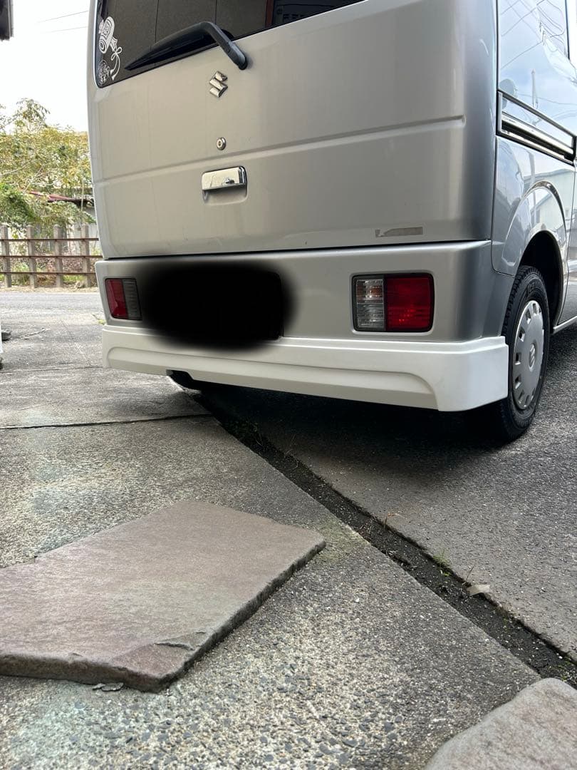 エブリィDA64Vハーフエアロ未装着シルバー