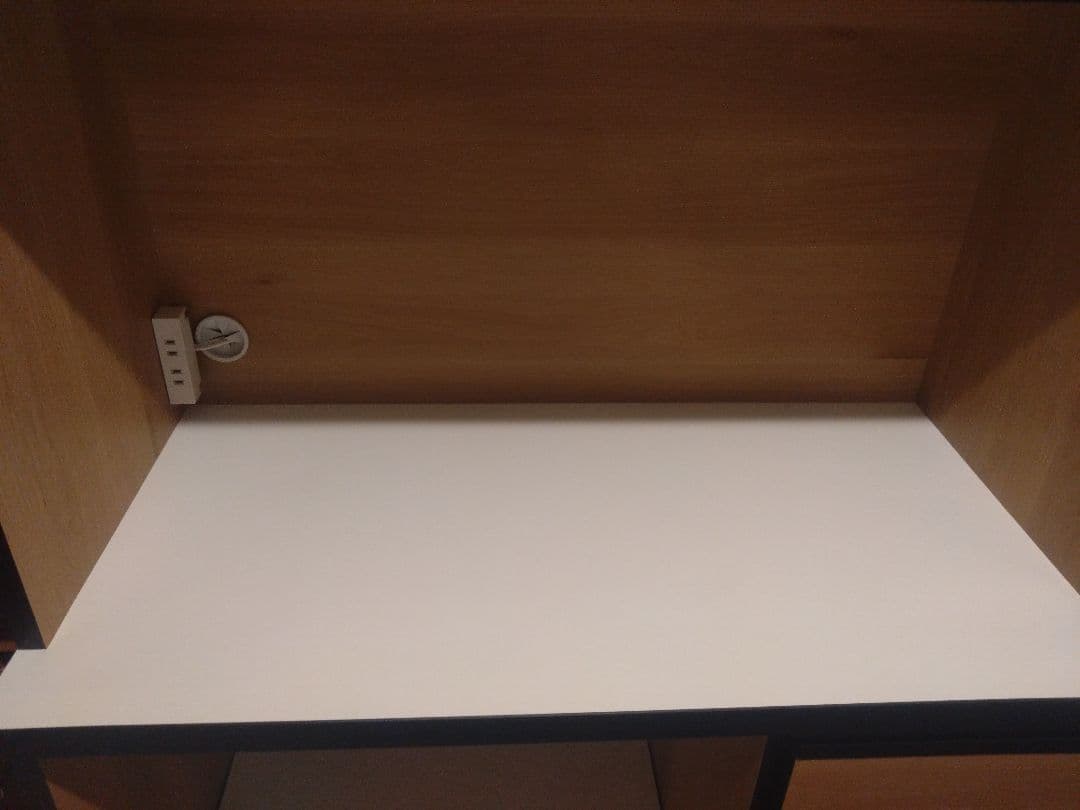 【値下げ可】 食器棚・レンジ台・キッチンボード　大川家具　幅約90