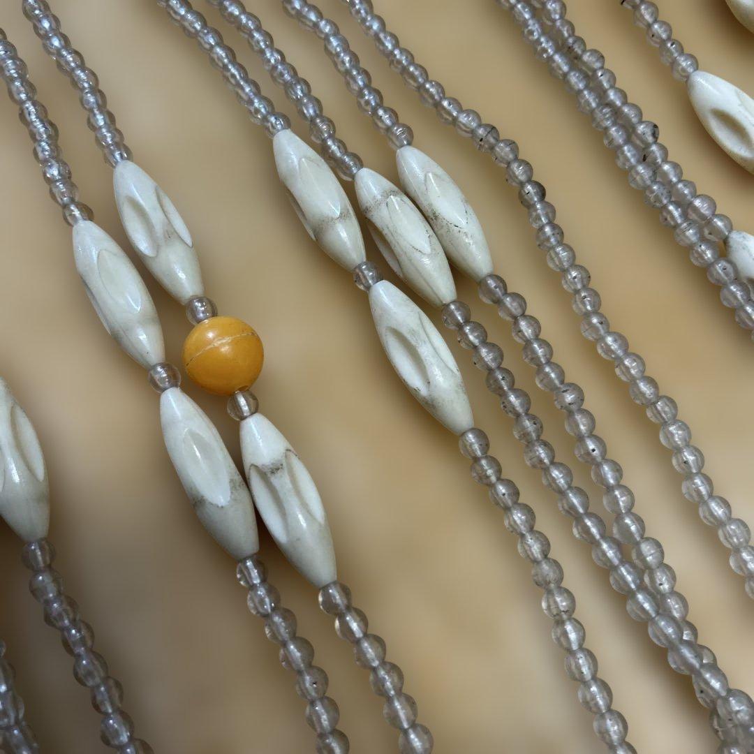 ビーズ のれん 昭和レトロ キズ 汚れ あります