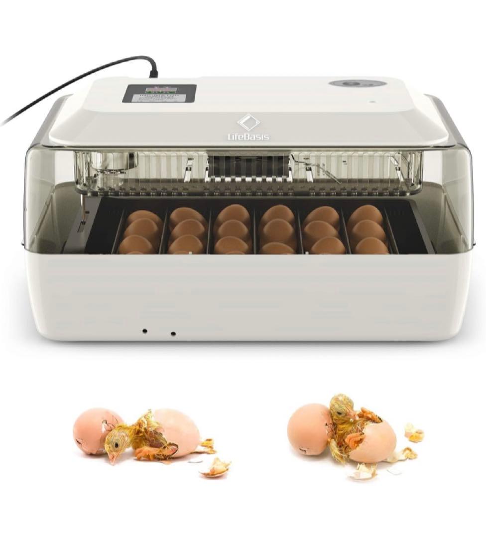 自動孵卵器 インキュベーター 鳥類専用ふ卵器 自動転卵式 孵化器24