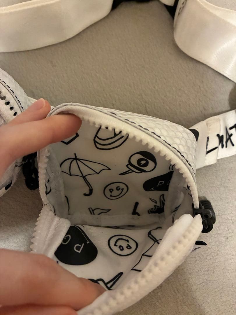 PEARLY GATES メッシュバッグ ホワイト