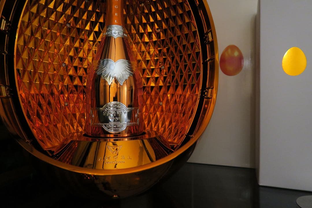 エンジェル ヴィンテージ 2008年 オレンジ エッグ シャンパン ケース付き