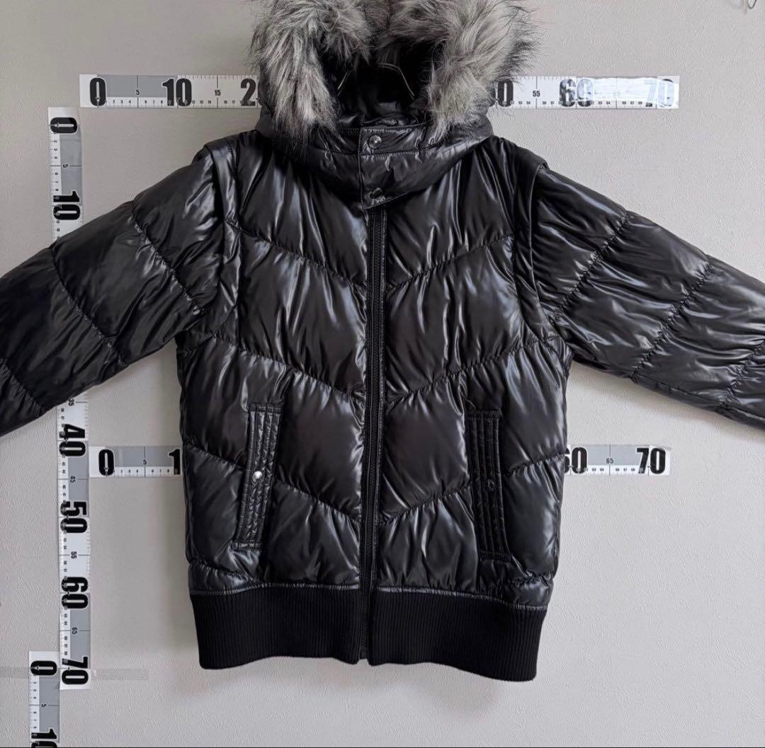 y2k UNIQLO オールドユニクロ 4way プレミアムダウンジャケット 黒