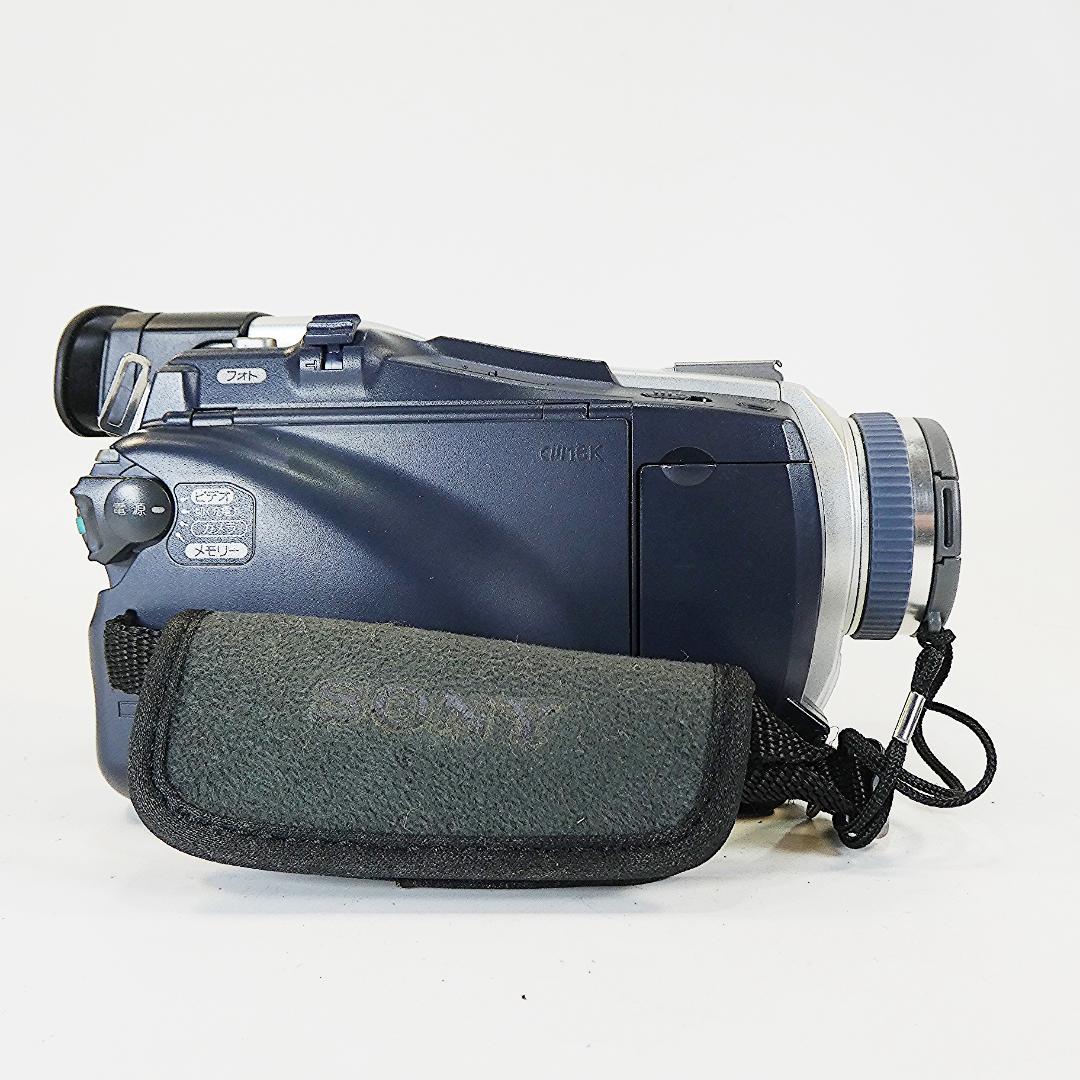 動作品ソニー DCR-TRV18 MiniDVビデオカメラ　DVDダビングに最適