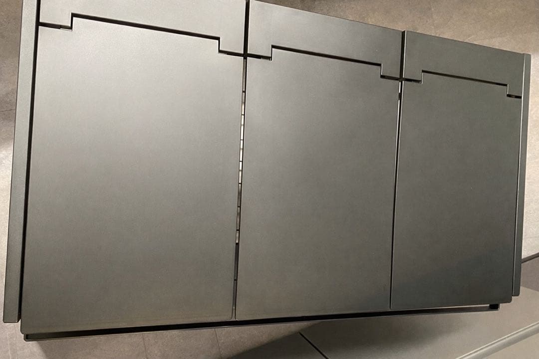 新品未使用　tower3分別ゴミ箱45L 蓋付き　目隠し付き