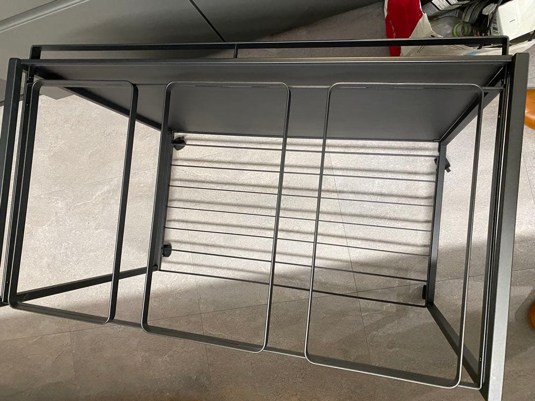 新品未使用　tower3分別ゴミ箱45L 蓋付き　目隠し付き