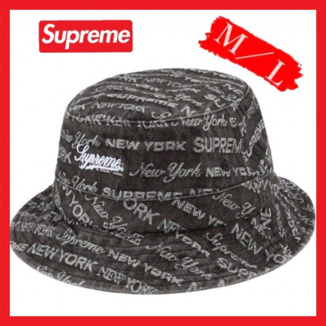 帽子 supremeMulti Type Jacquard DenimCrusher