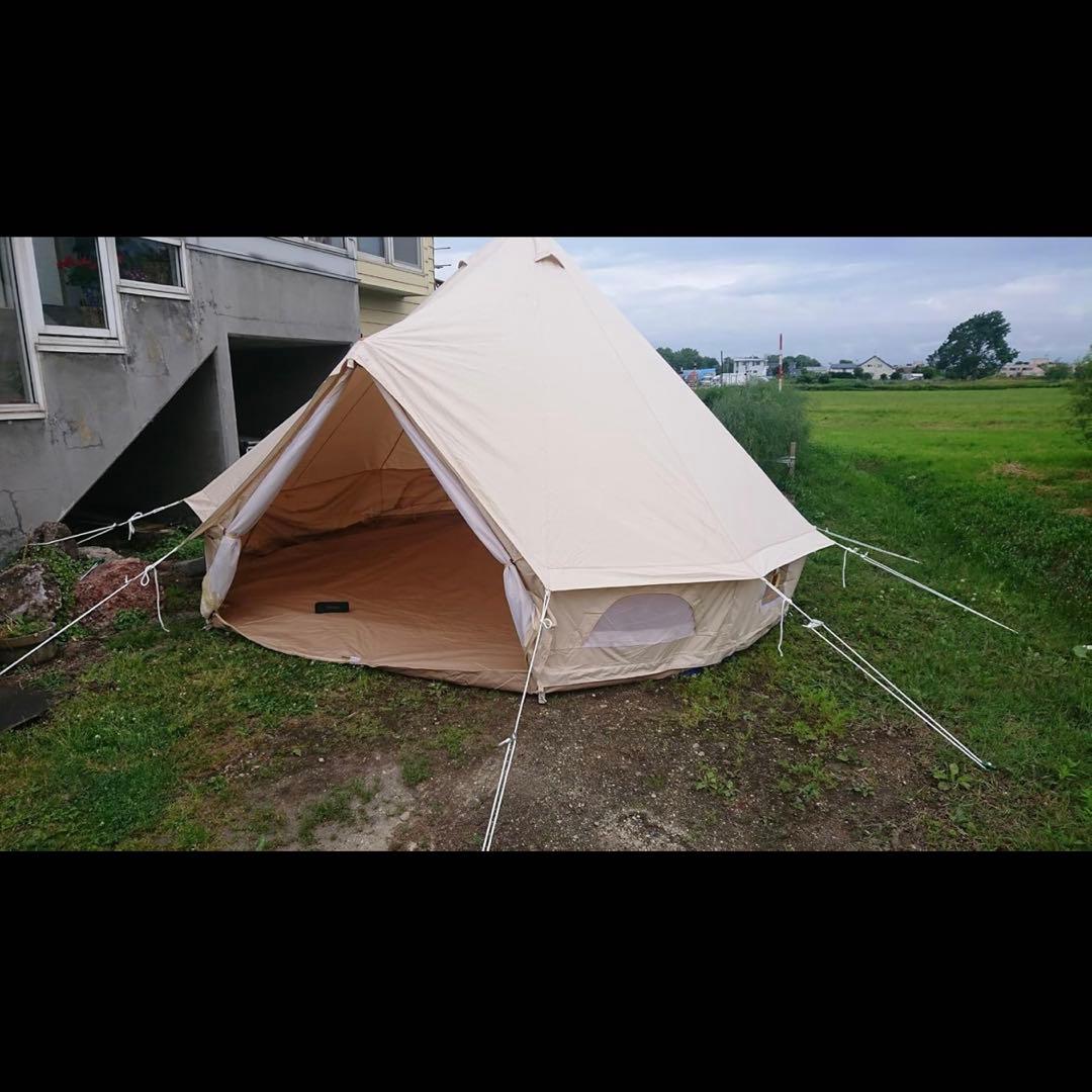 ベルテント 4m グランピング 8人 アスガルドタイプ12.6フロア付