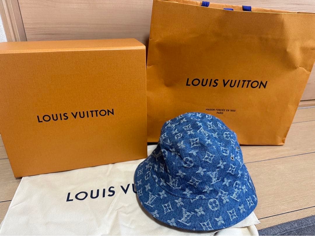 ルイヴィトン バケットハット・モノグラムエッセンシャル