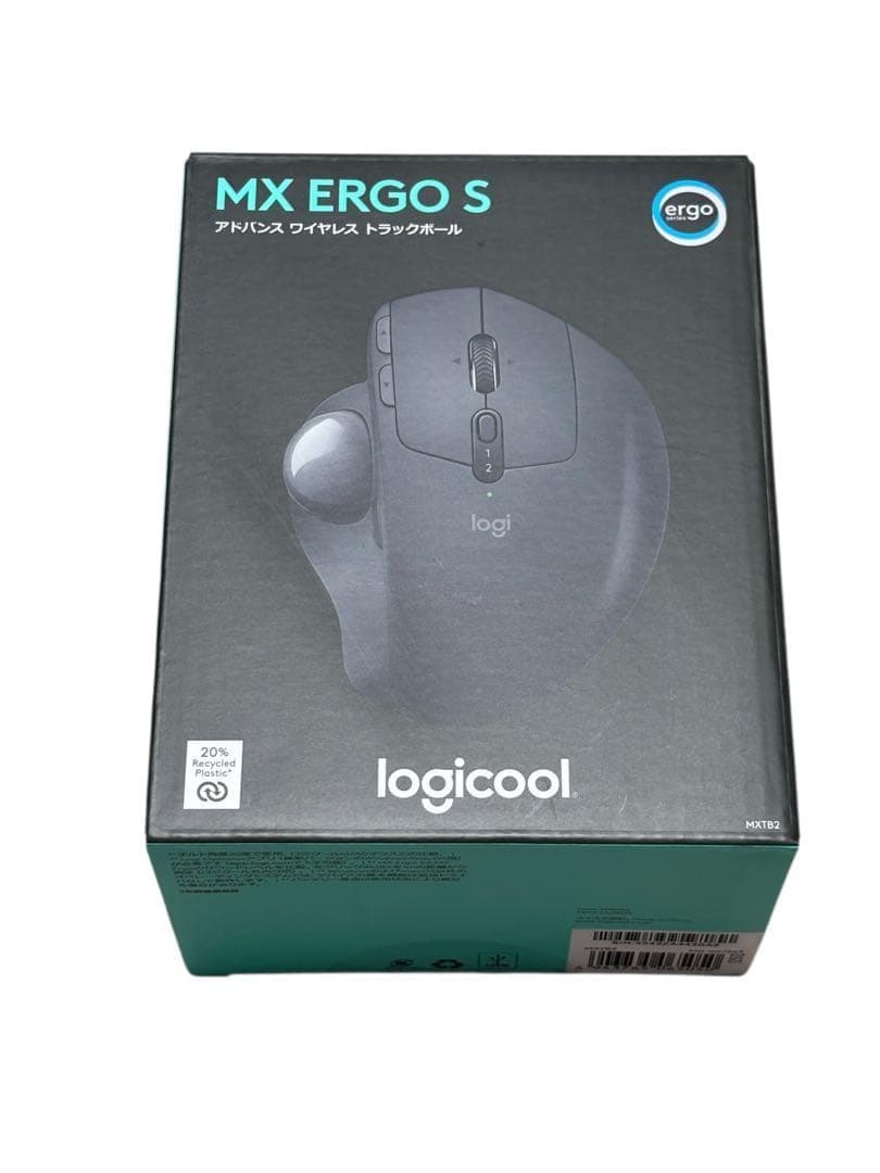 ロジクール静音ワイヤレストラックボールマウス MXTB2 MX ERGO S