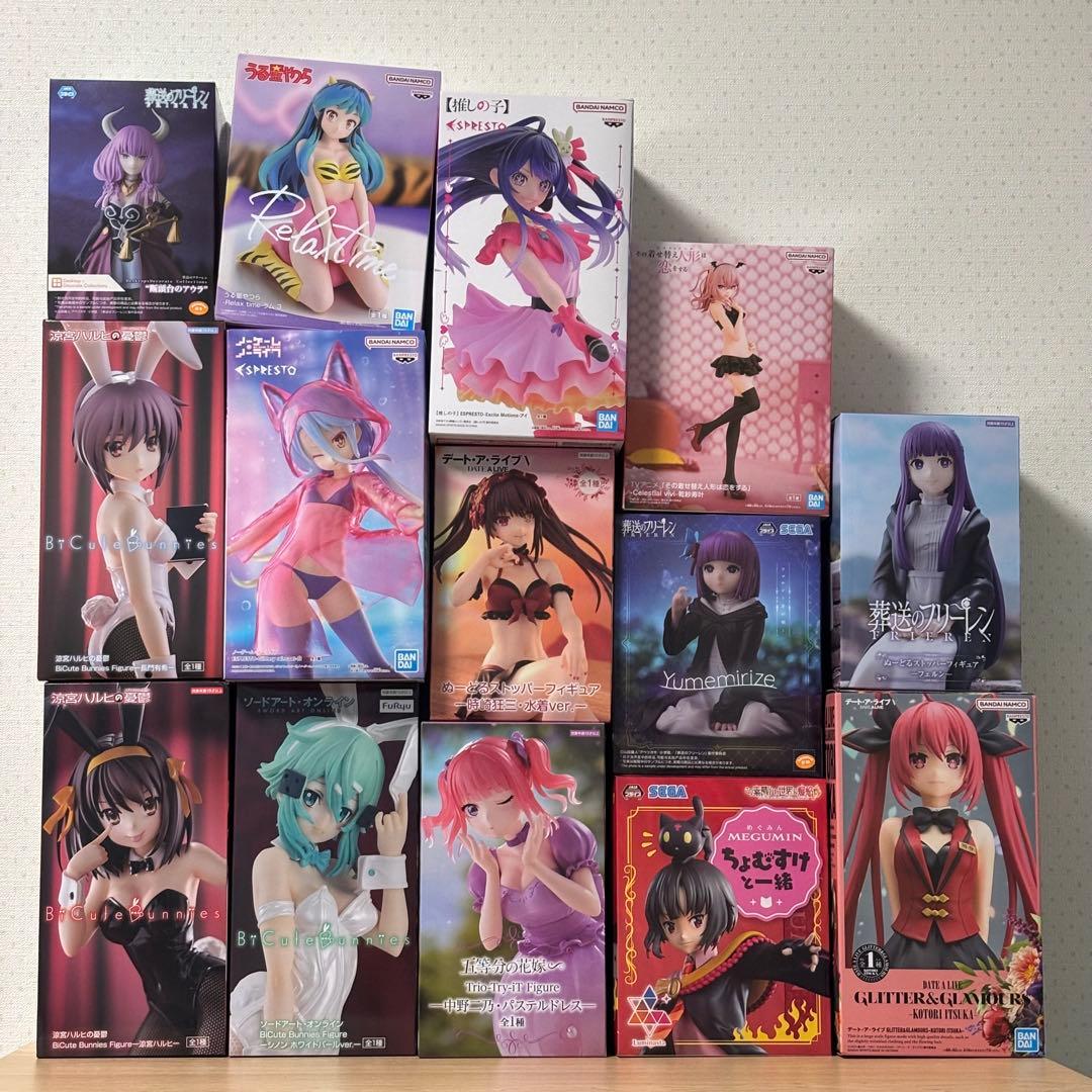 アニメキャラクター フィギュア　まとめ売り