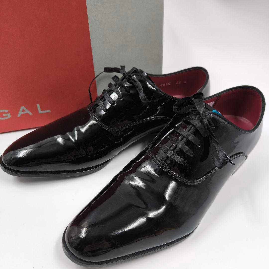 数回着用程度【REGAL】426R ドレスシューズ 25 エナメル ブライダル