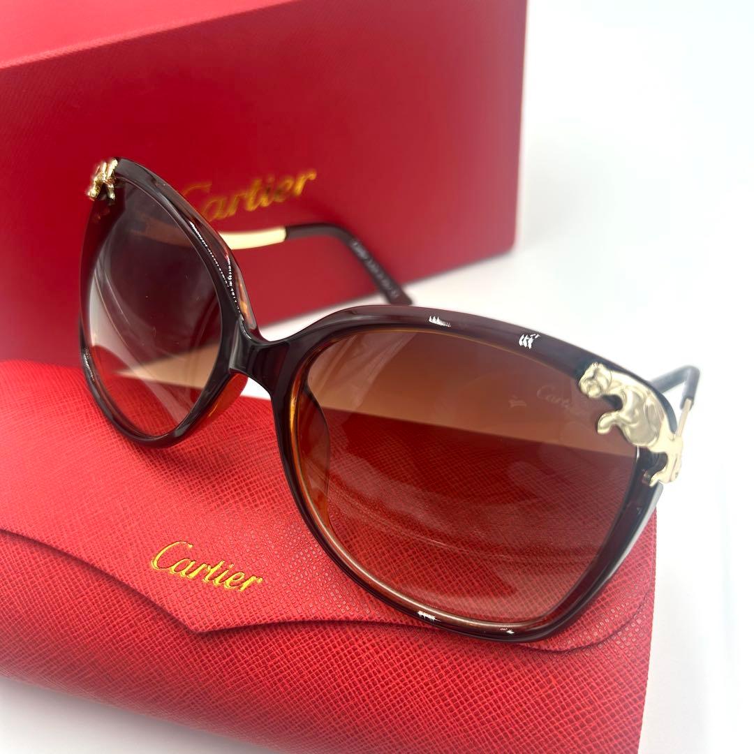 Cartier カルティエ サングラス パンテール 1619 C3 ゴールド