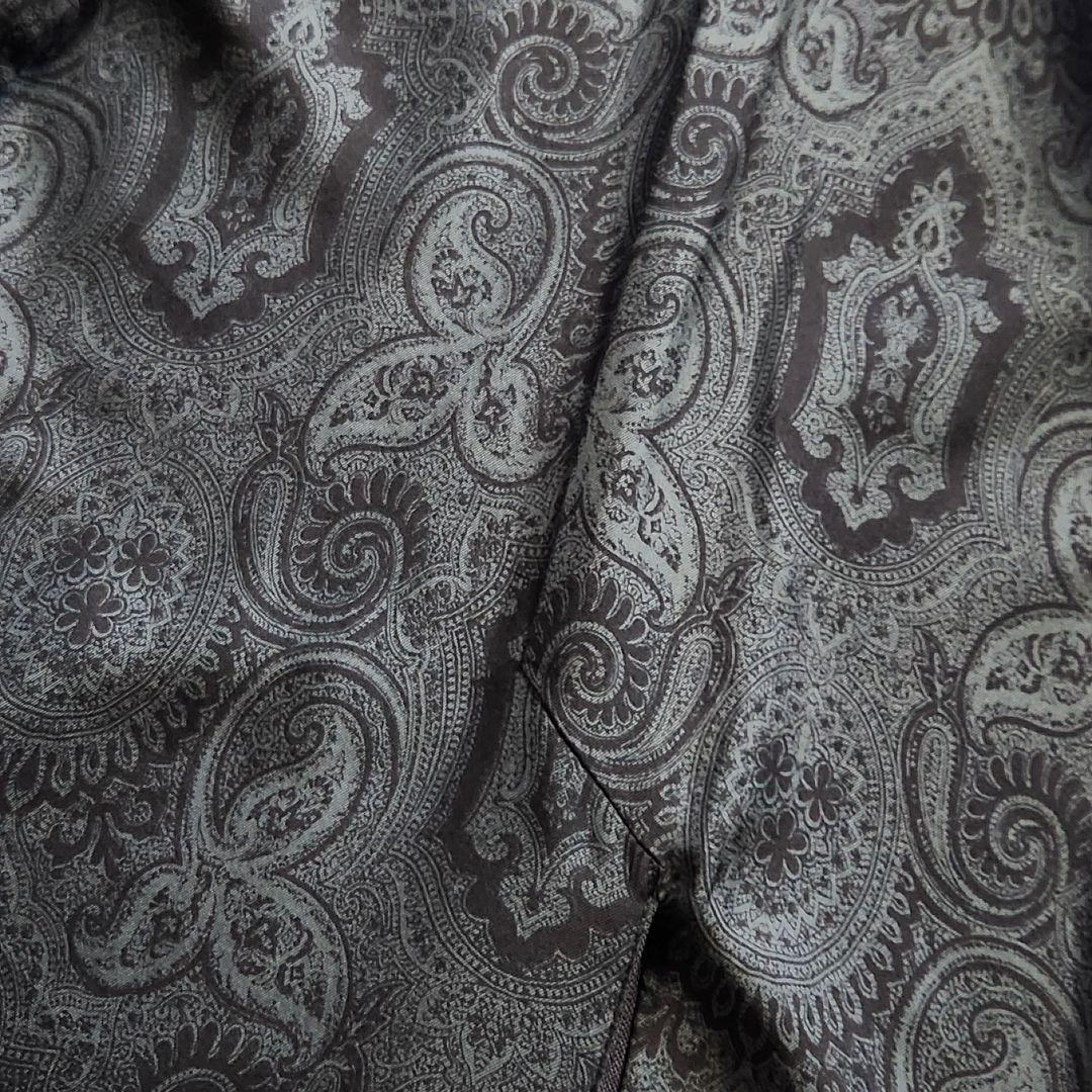 極美品✨GUCCI テーラードジャケット ペイズリー総柄 シルク モヘヤ