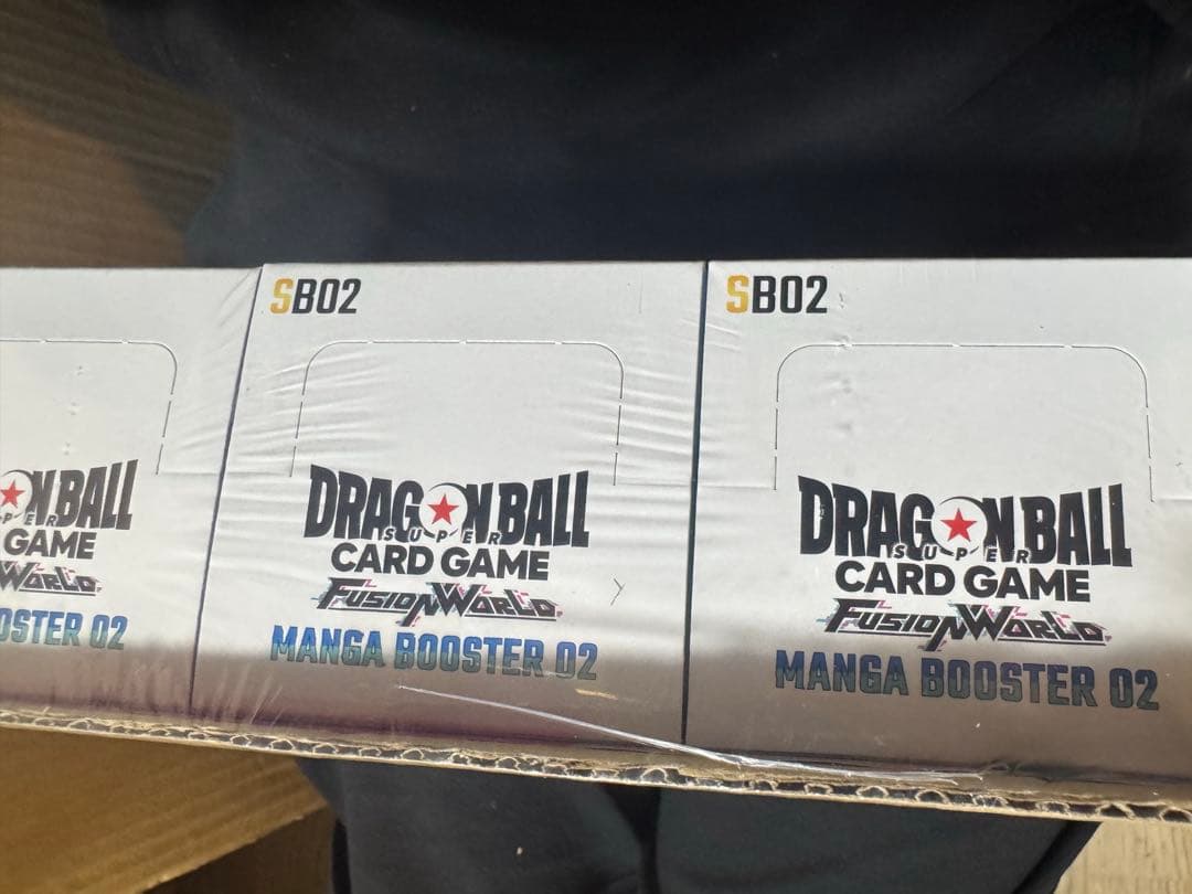 ドラゴンボール マンガブースター02 新品 テープ付き 3BOX