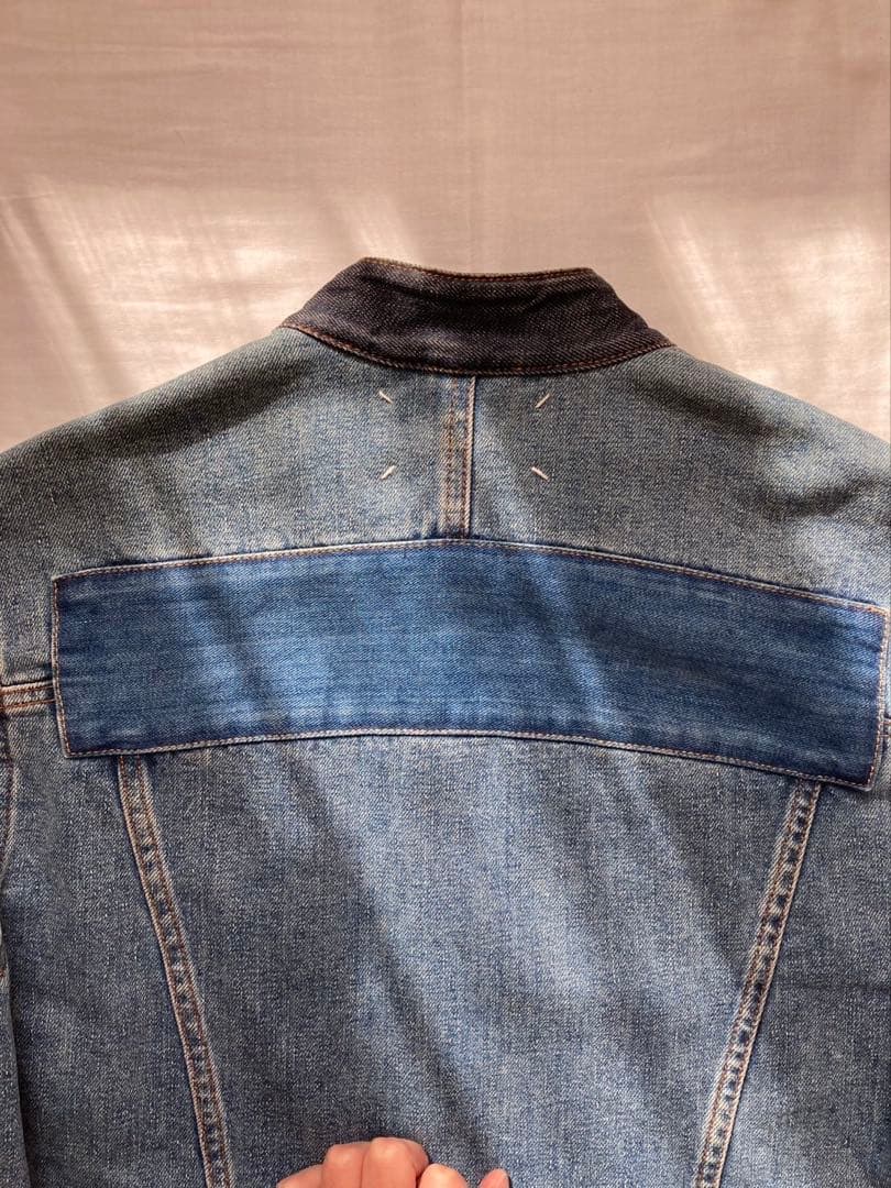 マルジェラ10 デニムライダース アーティザナル 12/aw