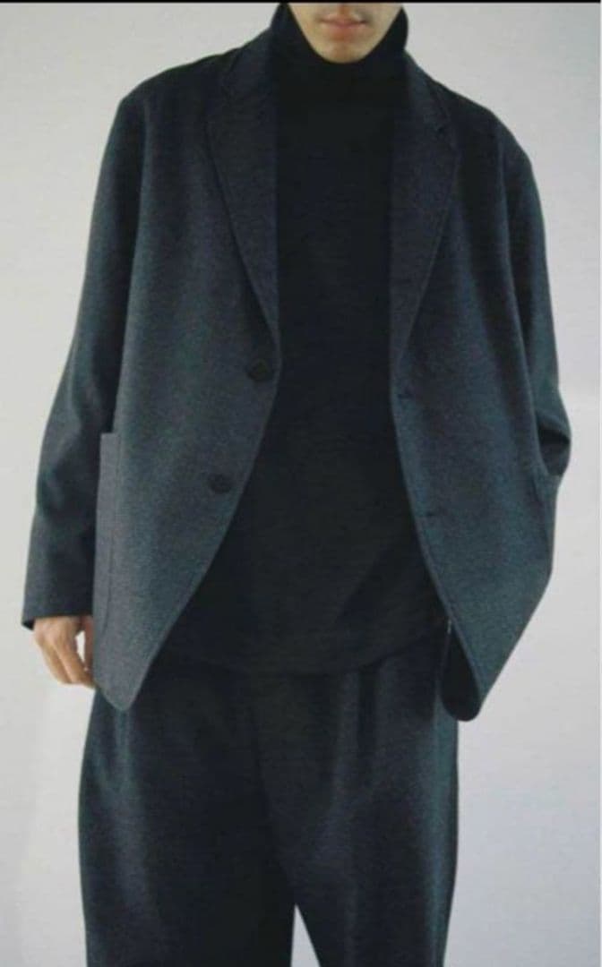 23AWLIDNM WOOL MILLED IVY JACKETジャケット