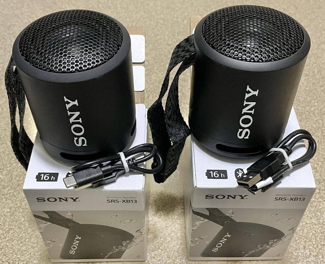 【中古】SONY SRS-XB13 2個セット