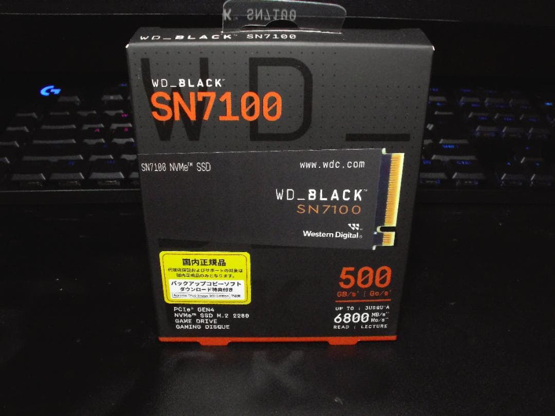 WD_BLACK SN7100 500GB NVMe SSD ①