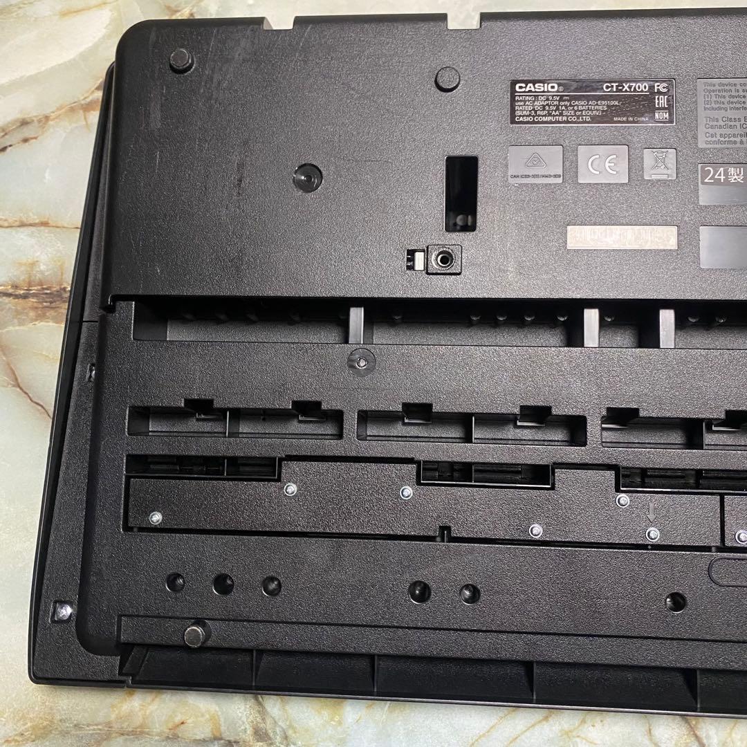 CASIO CTX-700 61鍵盤 電子キーボード　2024年製
