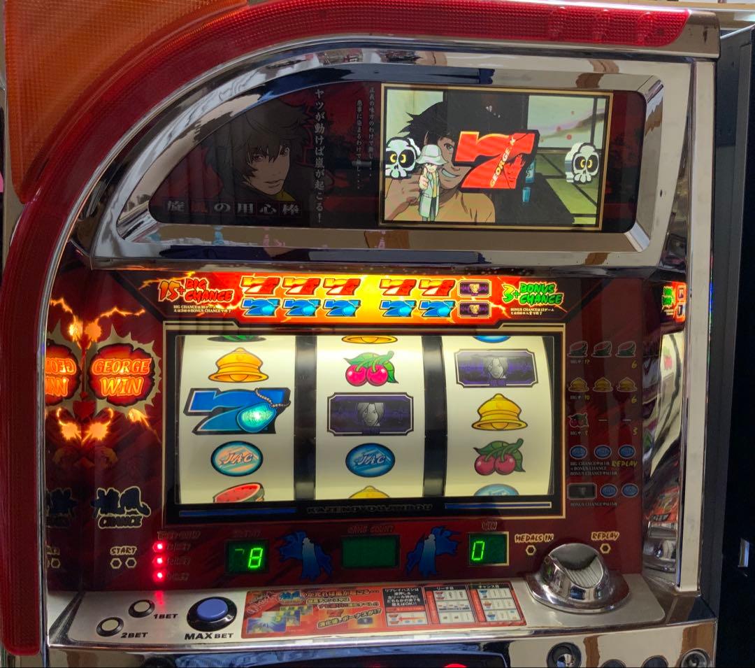 【大セール！】パチスロ実機　4号機　旋風の用心棒　不要機付き