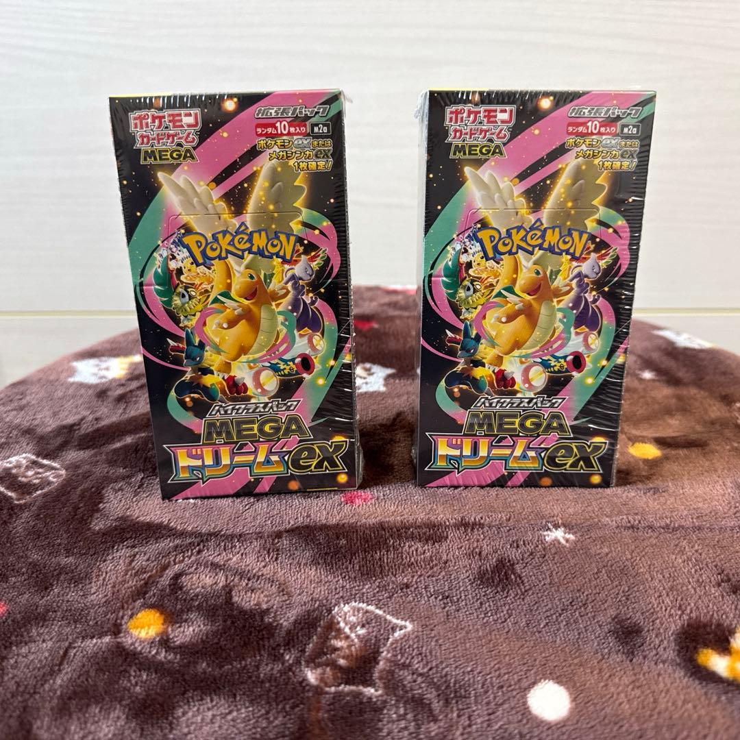 ポケモンカードMEGA ドリームEX 2box
