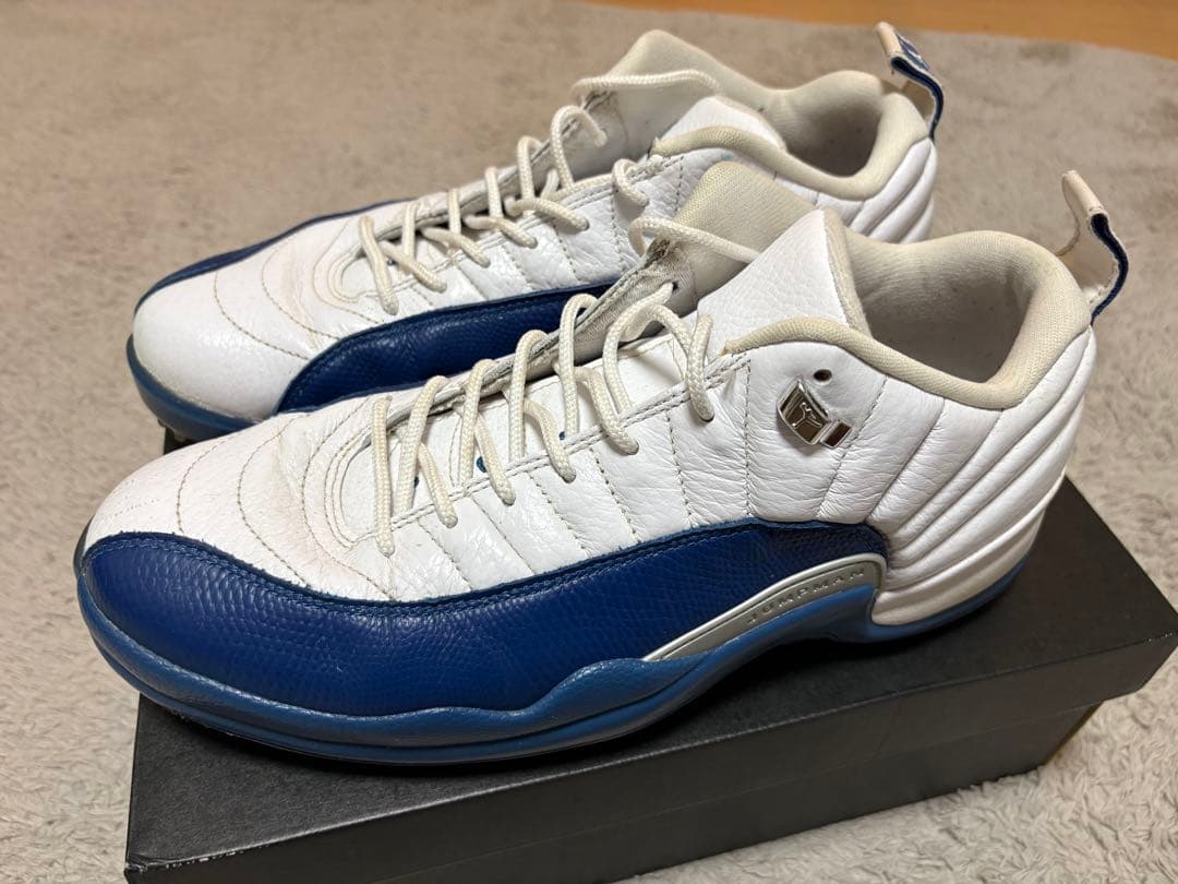 ジョーダン12 low ゴルフ 29.0cm FRENCHBLUE