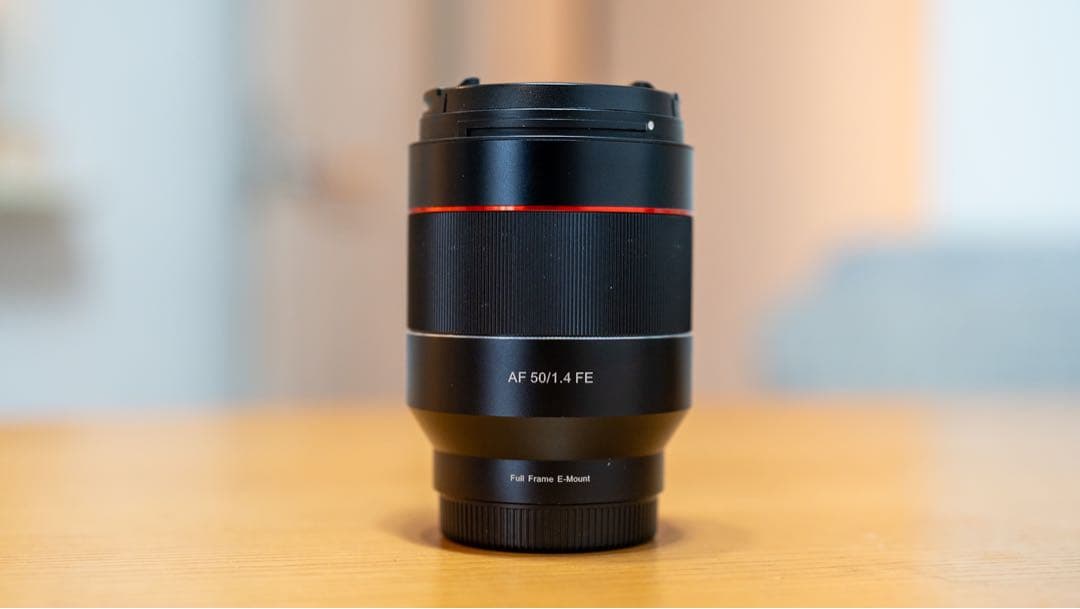 【中古】SAMYANG AF 50/1.4 FE レンズ