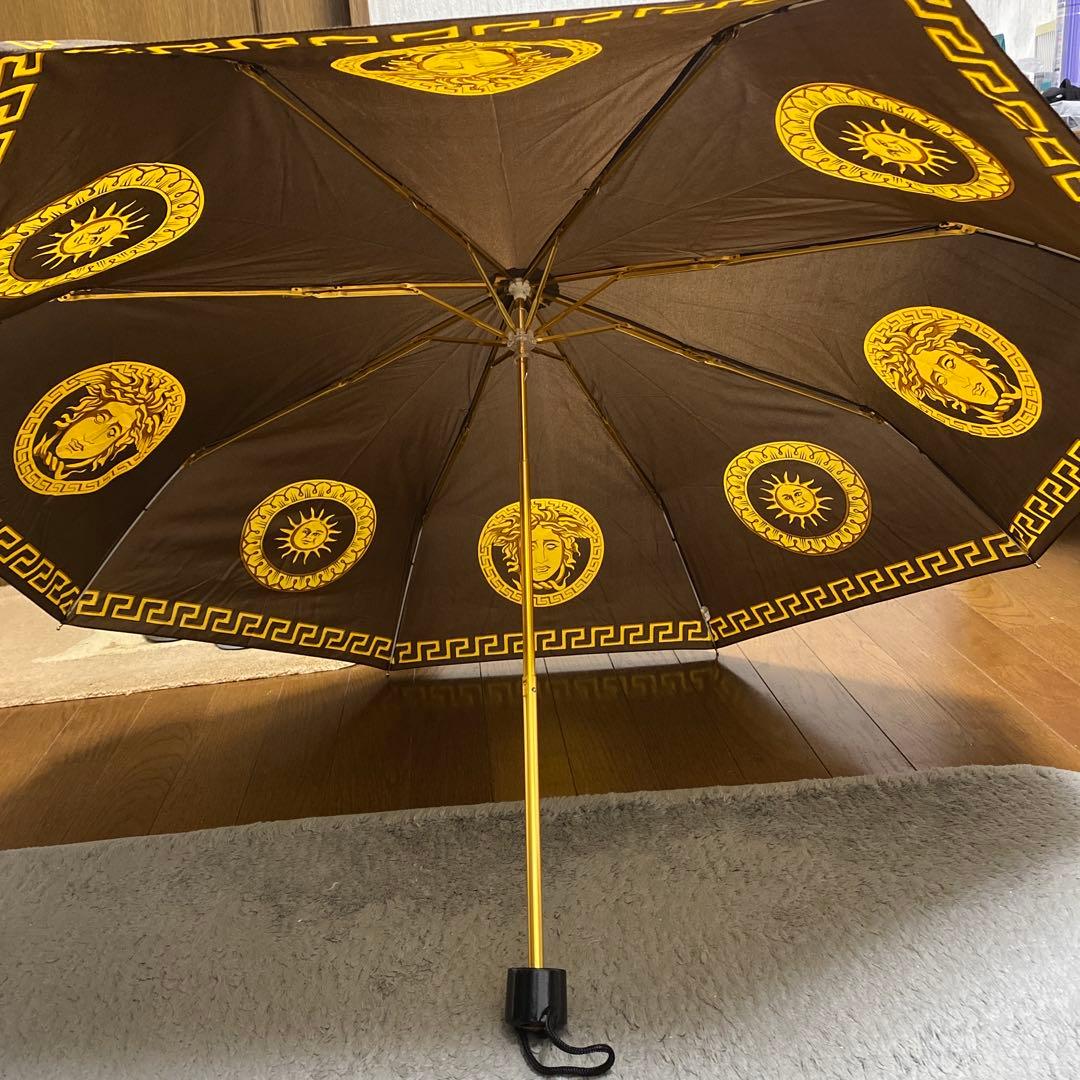 VERSACE 太陽モチーフ 雨傘 折りたたみ