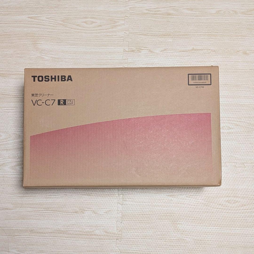 バルタザール【新品・未開封】東芝 掃除機 キャニスター型VC-C7-R