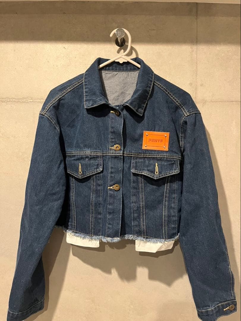 値下げ【AURORAboutique】デニムセットアップ（ジャケット・スカート）