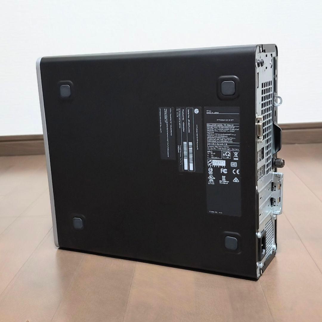 Windowsデスクトップ [Wi-Fi+SSD] hp ProDesk 400 G4 SFF