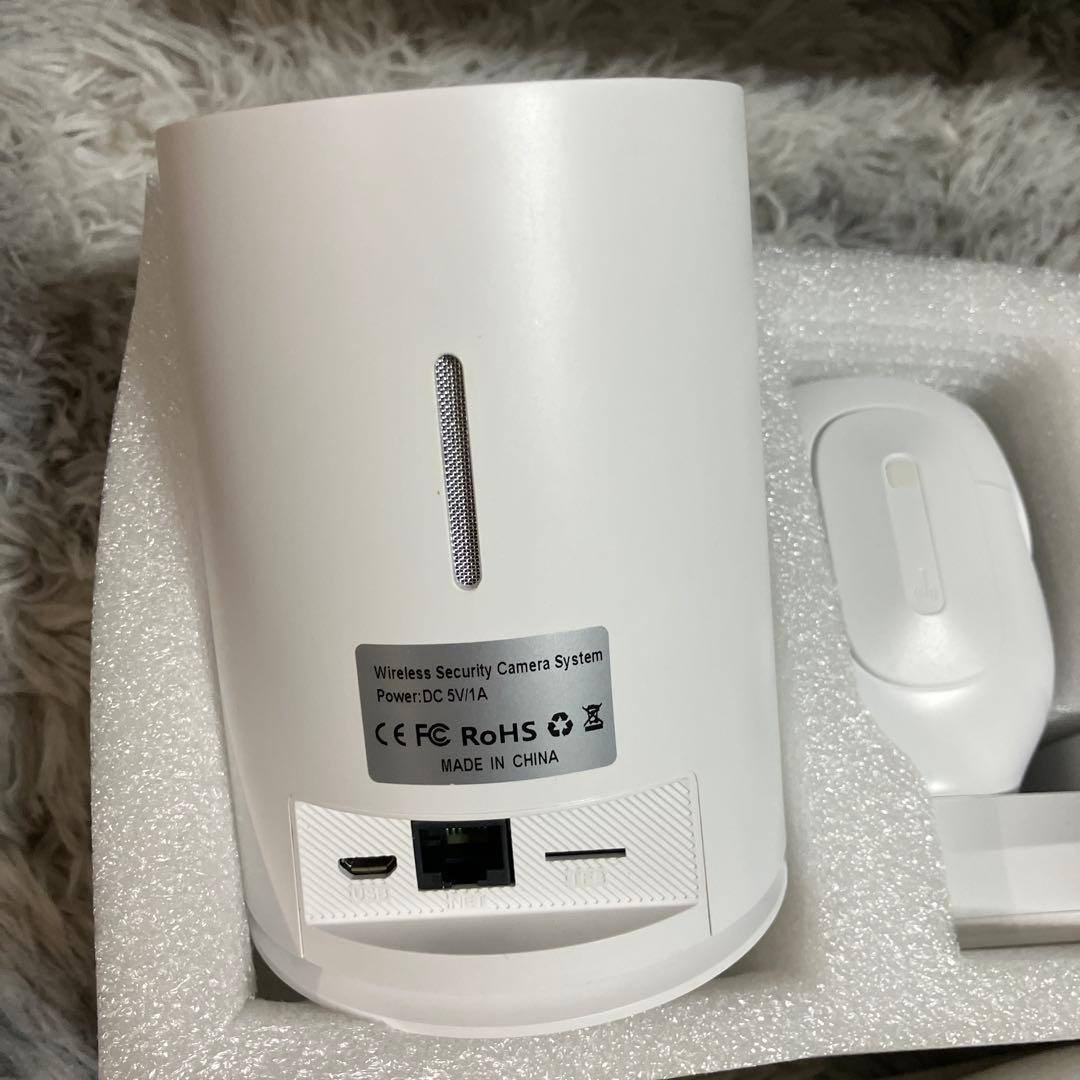 バッテリー式 防犯 カメラキット 4台セット システム