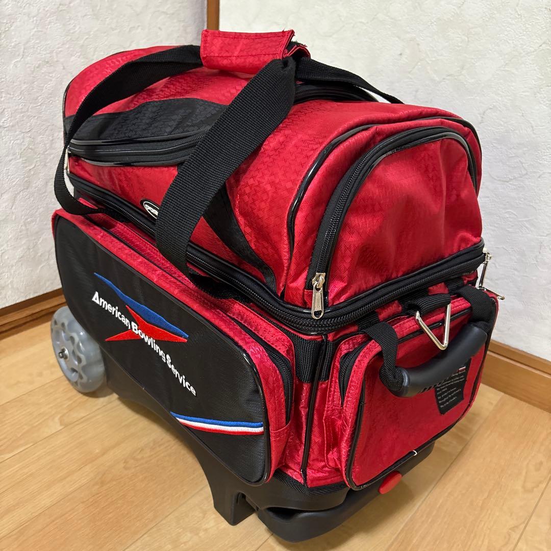 【美品】PRO-AMボウリングキャリーバッグ（ボウル2個用）