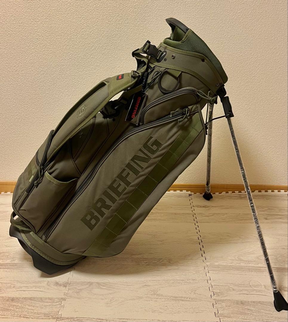【新品】BRIEFING キャディバッグ CR-4 #04 レンジャーグリーン
