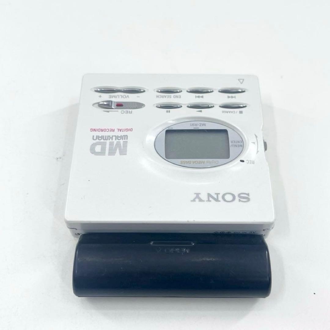 SONY MZ-R91 MDウォークマン 動作品 単三電池使用可 録音再生OK