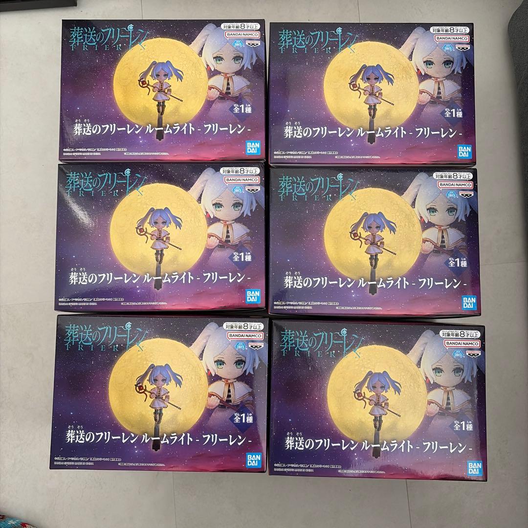 葬送のフリーレン ルームライト フリーレン フィギュア　6個セット