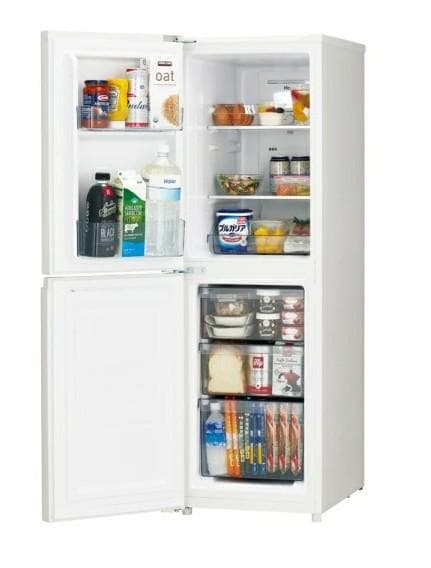 冷蔵庫 左開き　148L