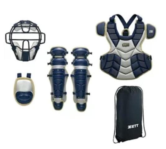 ゼット(ZETT) 軟式野球用 キャッチャー防具4点セット