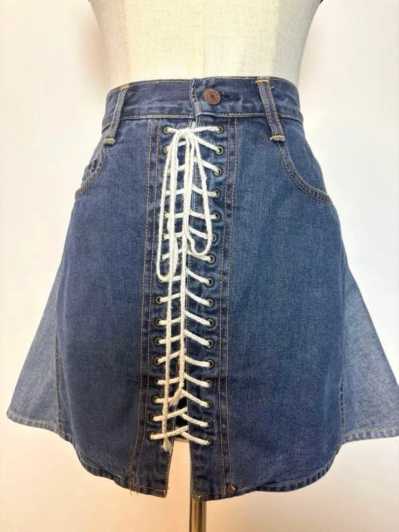 極美品❣️初期ヒステリックグラマー デニムミニスカート 90′sヴィンテージ