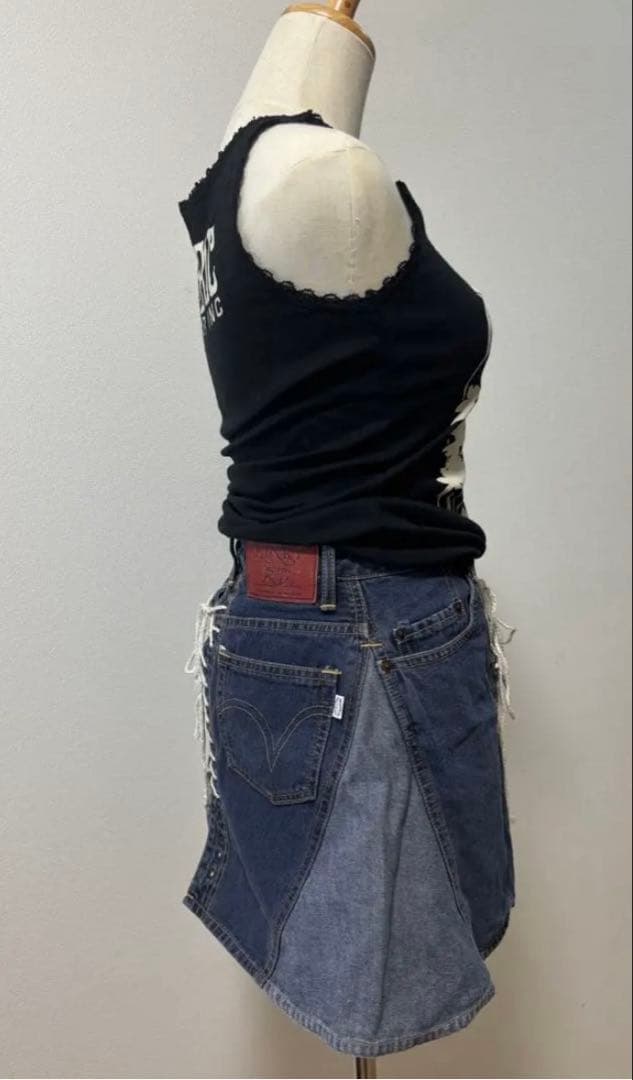 極美品❣️初期ヒステリックグラマー デニムミニスカート 90′sヴィンテージ