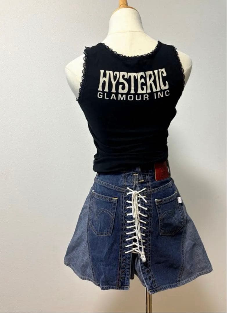 極美品❣️初期ヒステリックグラマー デニムミニスカート 90′sヴィンテージ