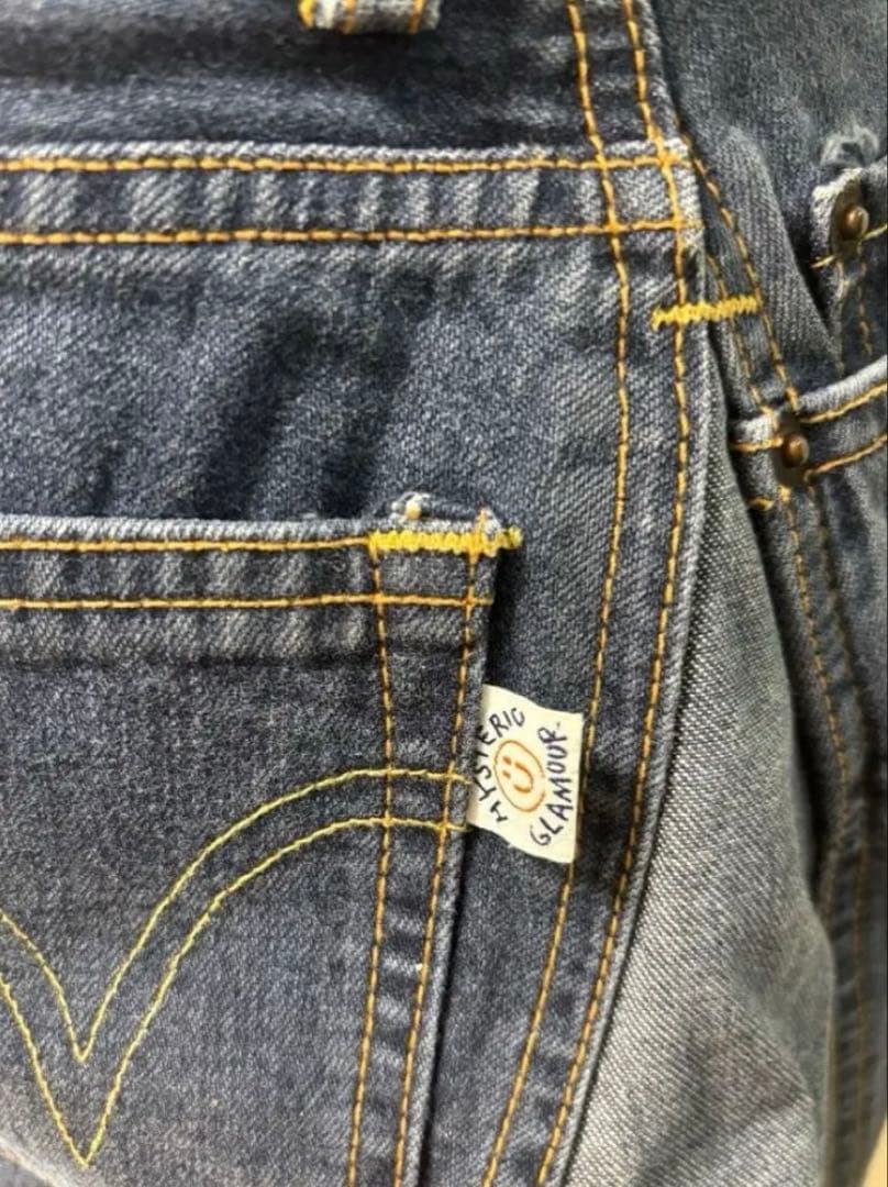 極美品❣️初期ヒステリックグラマー デニムミニスカート 90′sヴィンテージ