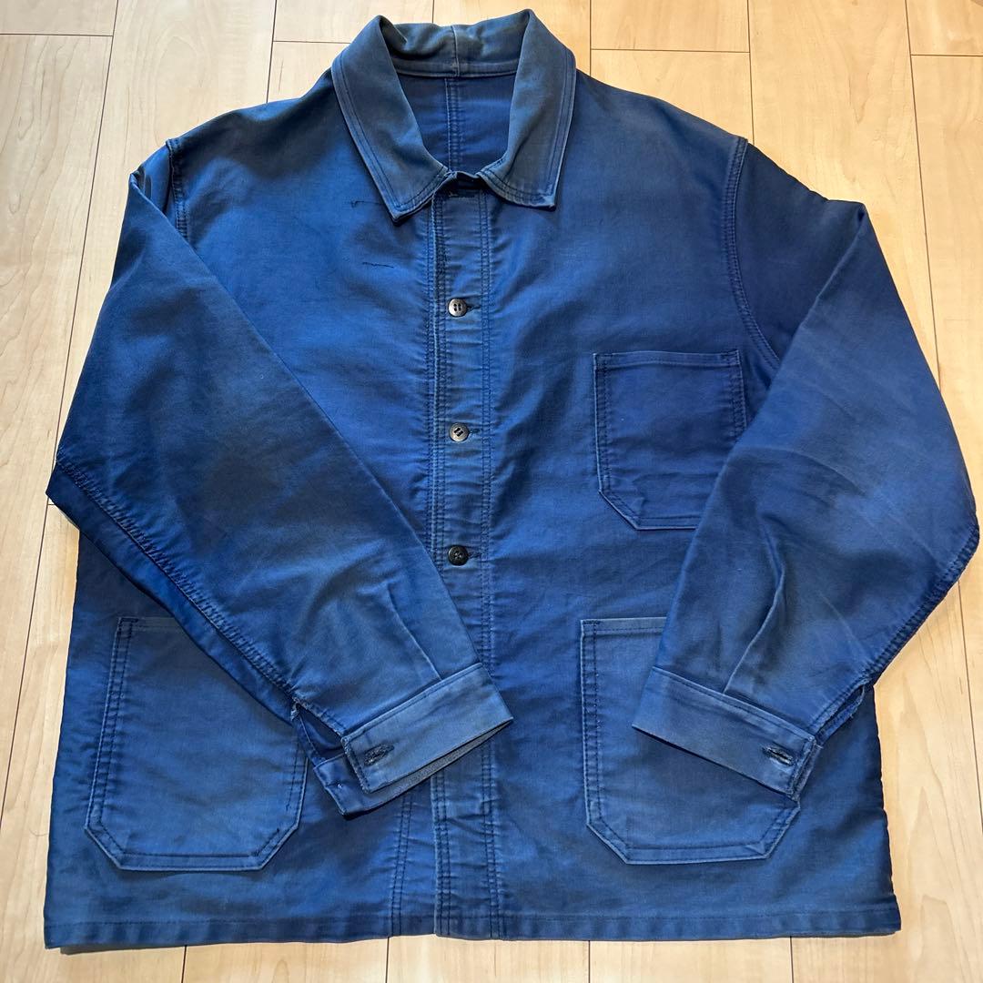 1960s フレンチ　モールスキン ワークジャケット