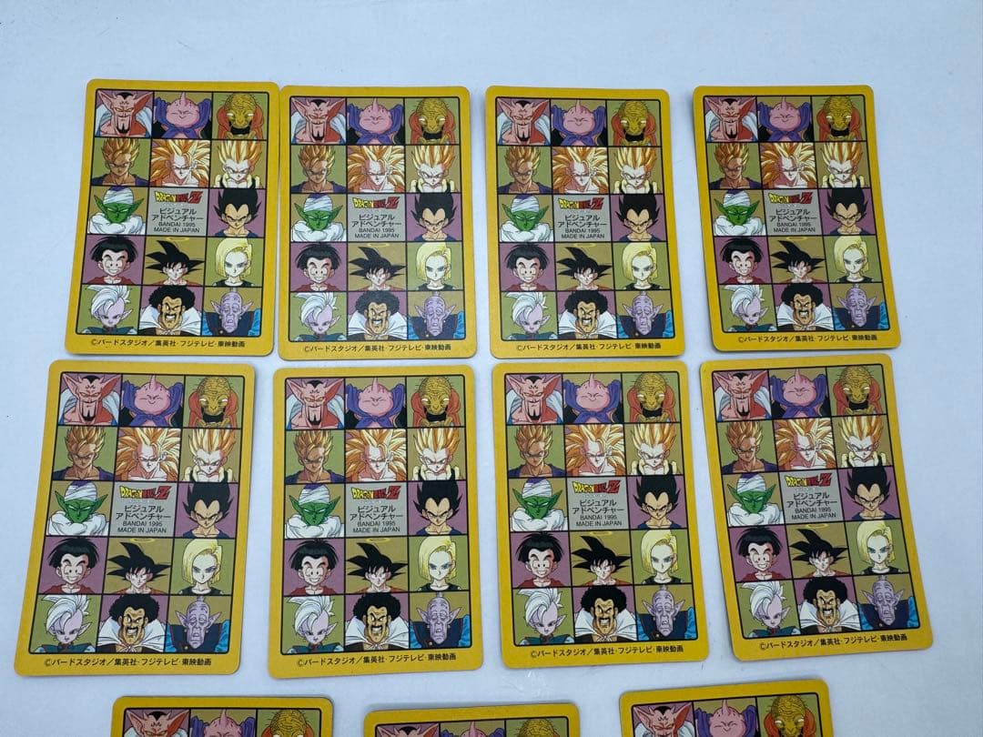 ドラゴンボール　カードダス　ビジュアルアドベンチャー　1995 11枚　レア