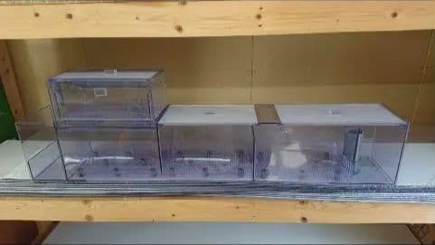 まさ　120アクリル水槽用　奥行き150　ウールボックス引き出し