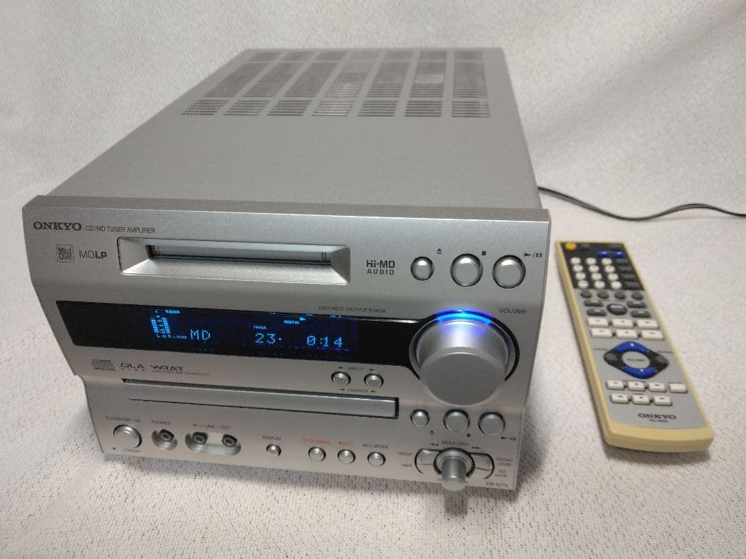 ONKYO FR-N7X CD、MD　コンポ　リモコン