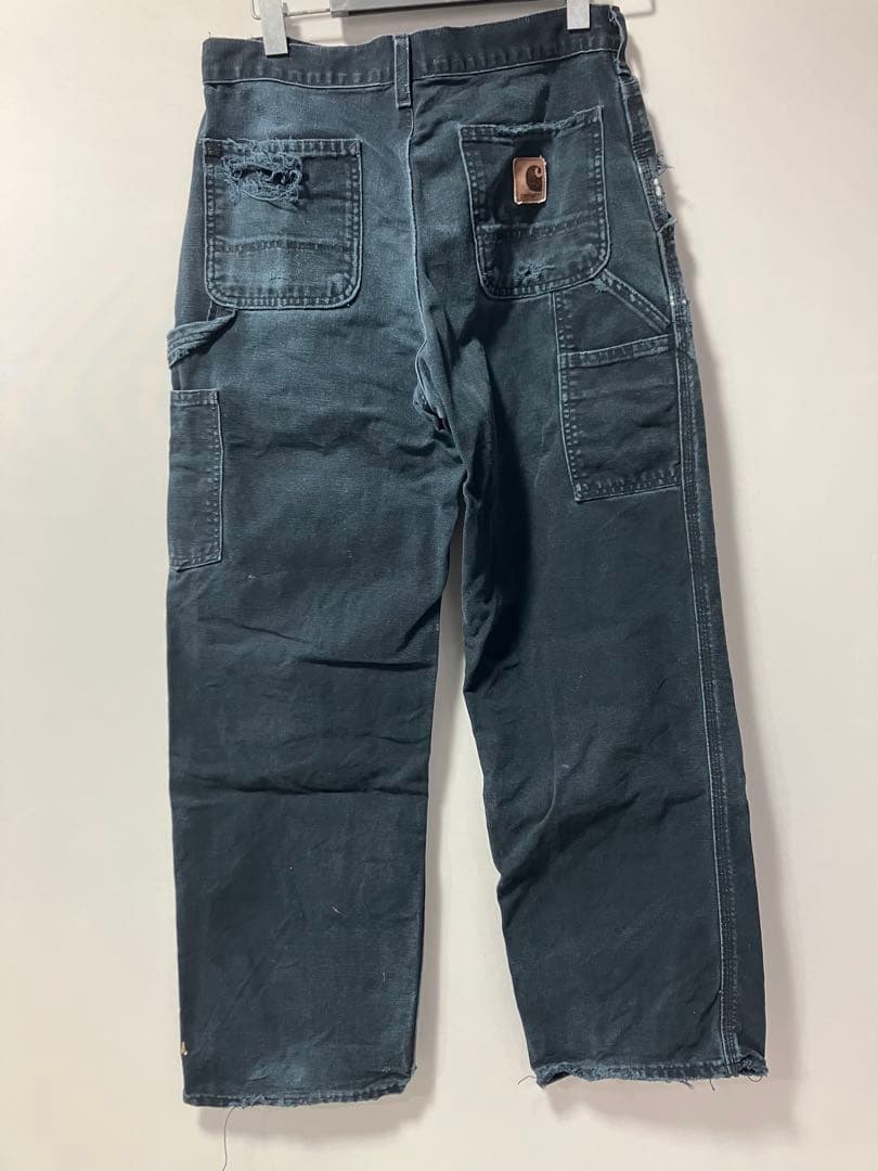 カーハート　ダックペインターパンツ　ブラック　メキシコ製