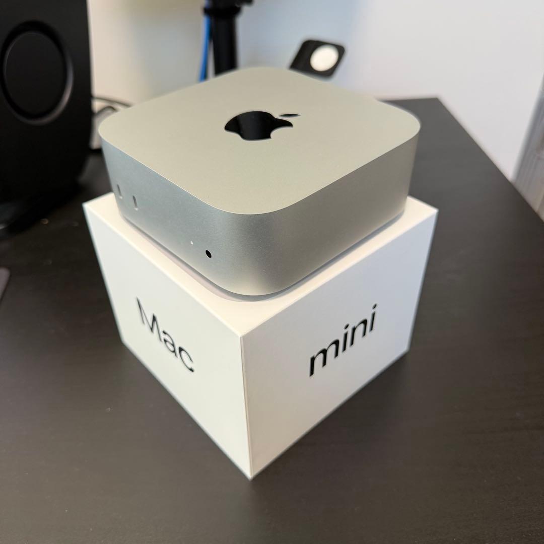 【美品】Mac Mini (M4 / 16GB / 256GB)